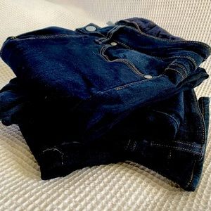 Paige size 30 dark blue jeans